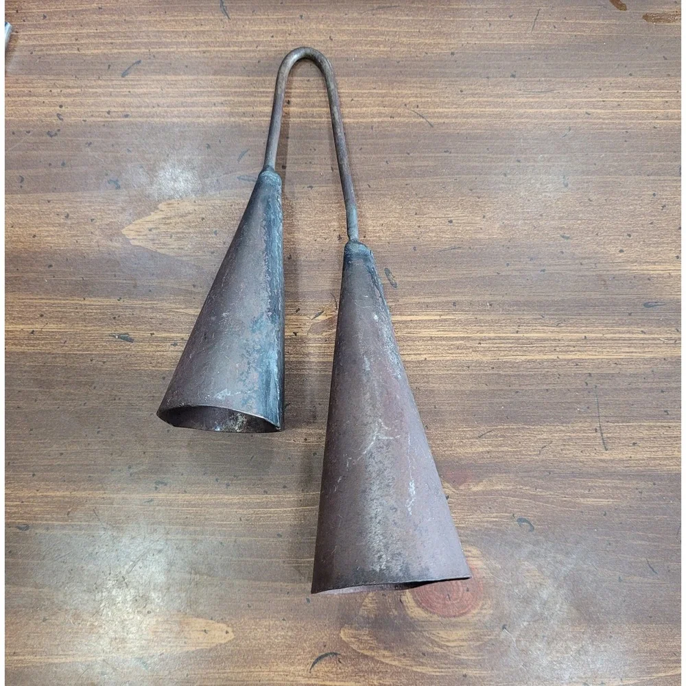 Vintage Handmade 2 tone bells
